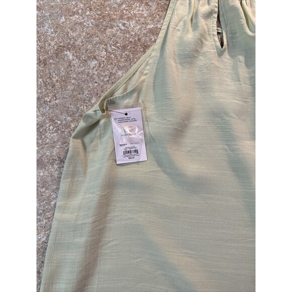 Nine West Mint Green Keyhole Tank XS New - Picture 14 of 15